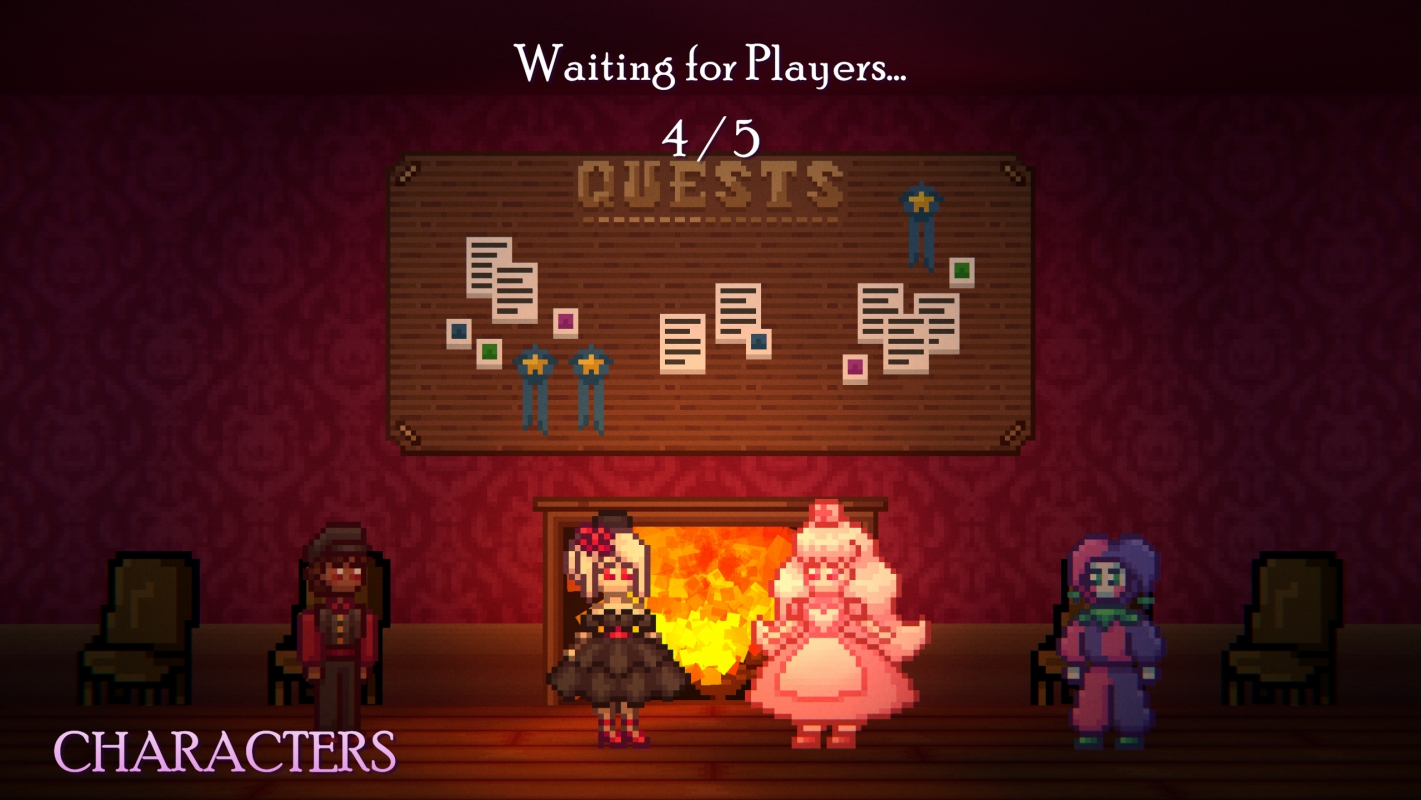 Dolls in waiting room